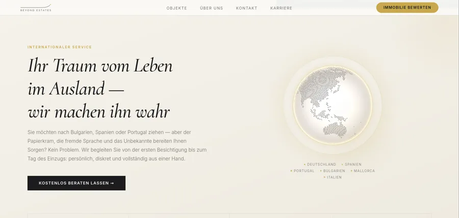 Beyond Estates – Immobilien