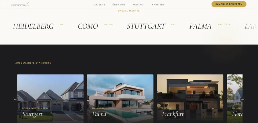 Beyond Estates – Immobilien Detail