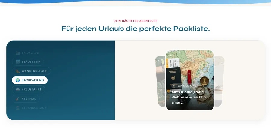 Packliste.online