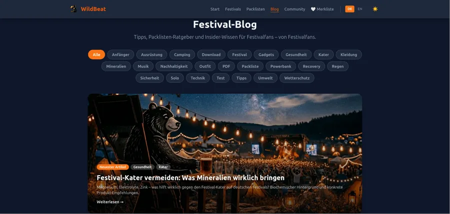 WildBeat – Festival Blog